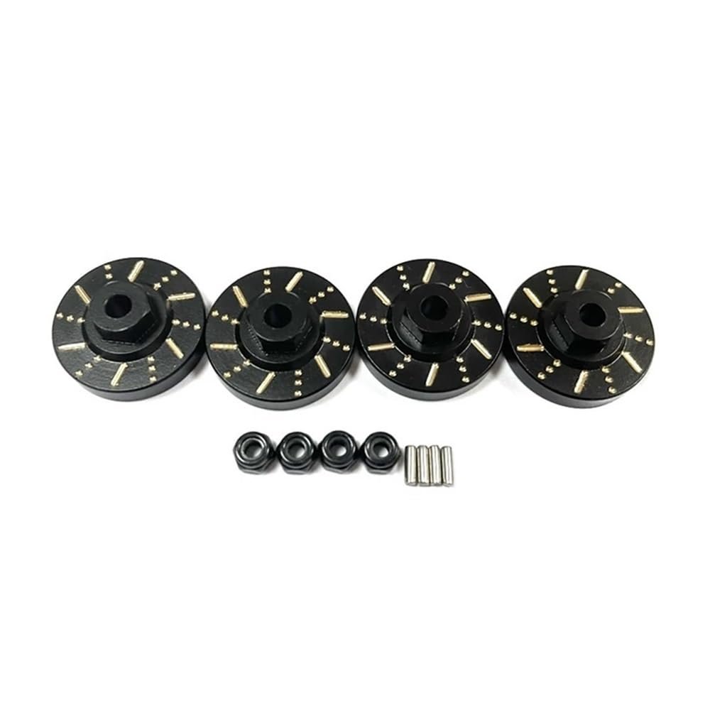 1 18 Scale RC Car Wheel Hex Adapter Axle Counterweight Brake Disc Upgrade Parts Compatible with Various 1 18 Scale RC Models