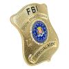 Badge for Dressing up and Role Play, Cop Cosplay Costume Accessory, Enameled & Plated, Nickel-Brass Opulent Shield Badge with Gift Box Packaging, Style3 view 1