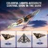 A ALPHA 3-in-1 RC Jet Plane, Remote Control Airplane  Air, Land & Water RC Airplane Fighter Jet Drone Toy for Kids & Adults view 3