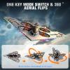 A ALPHA 3-in-1 RC Jet Plane, Remote Control Airplane  Air, Land & Water RC Airplane Fighter Jet Drone Toy for Kids & Adults view 4