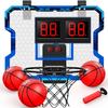 Antaha Basketball Hoop Indoor, Mini Basketball Hoop Over The Door with Scoreboard, Basketball Toys Gifts for 5 6 7 8 9 10 11 12 Year Old Boys Girls view 1