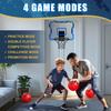 Antaha Basketball Hoop Indoor, Mini Basketball Hoop Over The Door with Scoreboard, Basketball Toys Gifts for 5 6 7 8 9 10 11 12 Year Old Boys Girls view 4