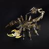 3D Metal Puzzle Scorpion King Model Kit, 200PCS Steampunk Mechanical DIY Assembly Creative Home Desk Decor Craft for Adults & Teens view 3