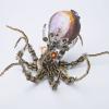 2400PCS DIY Mechanical Octopus 3D Metal Puzzle Model Kit with Lamp Steampunk Assembly Decor Creative Desk Ornament for Adults & Teens view 2