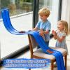 FALDAA 15ft Flexible Race Track for Kids with 12 Cars & 4 Suction Cups, Race Car Ramp Toy Compatible with Hot Wheels and 1/64 Diecast Cars, Portable Slot Car Track for Ages 3+ view 3