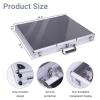 24"x20" Aluminum Card Display Case with Lock,Portable Trade Show Display Case,for Sports Card,Jewelry Craft Collector Shows,Collectible Cards view 2