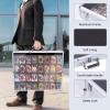24"x20" Aluminum Card Display Case with Lock,Portable Trade Show Display Case,for Sports Card,Jewelry Craft Collector Shows,Collectible Cards view 3