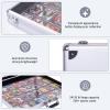 24"x20" Aluminum Card Display Case with Lock,Portable Trade Show Display Case,for Sports Card,Jewelry Craft Collector Shows,Collectible Cards view 4