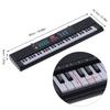 61 Key Portable Electronic Piano, Electronic Digital Piano with Built In Speaker Microphone for Boys, Girls, Beginners view 2