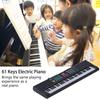 61 Key Portable Electronic Piano, Electronic Digital Piano with Built In Speaker Microphone for Boys, Girls, Beginners view 3