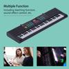 61 Key Portable Electronic Piano, Electronic Digital Piano with Built In Speaker Microphone for Boys, Girls, Beginners view 4
