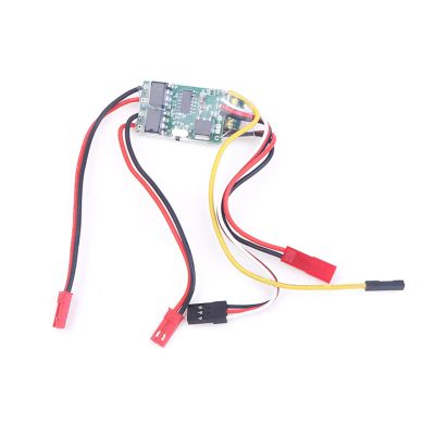 6V-14V RC Bidirectional ESC Brushed Motor Speed Controller with Throttle Steering Mode for Tanks 4WD Cars