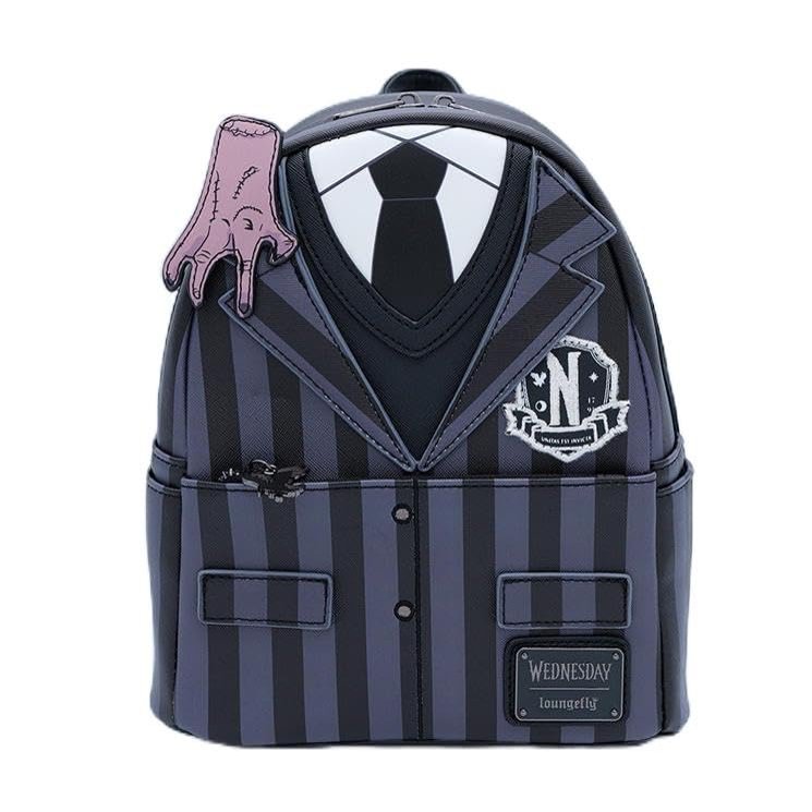 Wednesday Addams Cosplay Mini Backpack