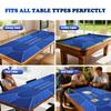 HHH HIKECUCAN Poker Mat for Table (70 X 35 Inch Blue) view 4