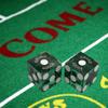 Authentic Nevada Craps Dice - Wide Selection Casino Table-Played Dice Pairs from Lake Tahoe, Reno & Other Nevada Destinations (Matching, Lake Tahoe Hyatt Regency Grand Lodge - Green Polished) view 3