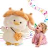 Plush Interactive Talking Duck Toy for Baby Toddler, Toys Boys Girls Gifts Singing Mimicking Repeating What You Say,Head Sway Duck with 8 English Songs for Toddlers 1-3 Years Old, White view 1