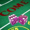 Authentic Nevada Craps Dice - Wide Selection Genuine Casino Table-Played Dice Pairs from Lake Tahoe, Reno & Other Nevada Destinations (Matching, Reno Peppermill - Purple Polished No Reno Lettering) view 3