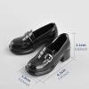 1/6 Scale Doll Footwear Loafers for 12 inch Female Figures Accessories, PVC Material Miniature Shoes for Doll Collection Dressing view 2