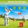 VERVYVINE Golf Bucket Yard Game with 4 Clubs for Adults and Family, 9 Hole Golf Course, Balls and Flag - Adult Golf Outdoor Lawn Games and Chipping Games for Backyard Beach Park Camping and Hotel view 4