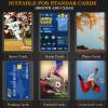 200 Count Card Sleeves Top Loaders for Cards,3"x4" Hard Plastic Card Protectors for Baseball,Sports,Football,Trading Game Cards (100 Sleeves & 100 Top Loaders) view 4