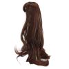 1/3 BJD Doll Wig Heat High Temperature Silk Dark Brown Long Curly Wig for 89in 2124cm BJD Doll view 2