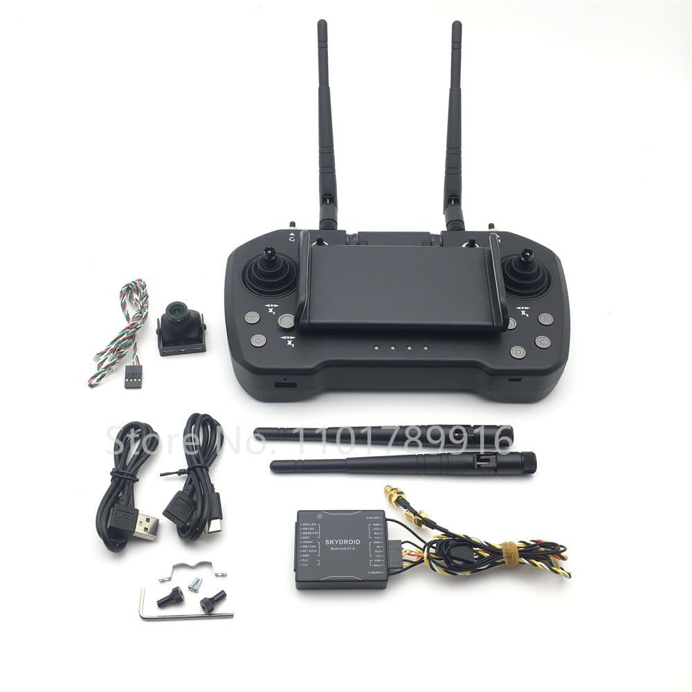 for JIYI K++ K3A Pro Flight Control for Skydroid T12 with Three-Body Camera for Agricultural Drone kit(with mini Camera)