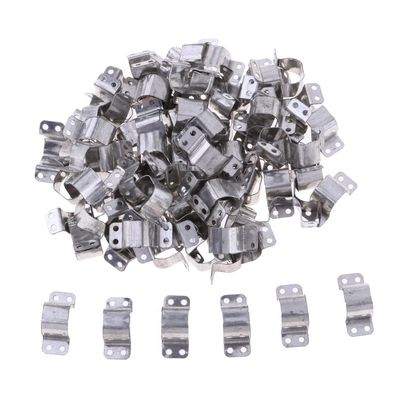 100pcs N20 Micro Motor Mount Set 12 Gear Motor Mounting Bracket for Toy Car Robots DIY Projects