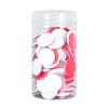 100 Pieces Math Counters for Kids Two Color Red White Counters with Storage Bucket Bingo Chip Learning Tools for Classroom view 1