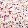 Christmas Lights Frosty Snow Caviar Pearl Sprinkle Mix, Holiday Faux Pearls for Crafts, Slime, Resin, Nail Art, Decoden Decoration Supplies (Container) view 2