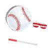 Baseball Piata Softball Paper Pinata with Blindfold and Confetti for Sports Theme Party Decorations and Games view 1