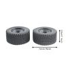 2 Pieces 1/16 RC Wheels and Tires Crawler Car Tires Sturdy Easy to Install Accessories DIY Replacement Upgrade for 16201Pro view 2