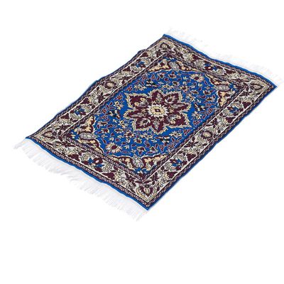 10" x 6" Dolls House Miniature 1:12 Scale Floor Carpet Area Woven Rug Turkish Style Patterned