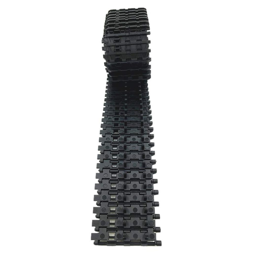 78cm Plastic Tank Track Removable Tracked Chassis for Robot DIY Part, 30.71 inch Length, 1.77 inch Width
