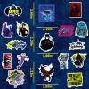100PCS Batman Series Stickers Official Licensed Premium Decals for Kids Adults, Decals for Laptop, Water Bottle, Party Favors, School Supplies- Classic Designs (0021+0030) view 2