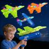 3 Pack Airplane Launcher Toys, 13.2 inch LED foam 2025 F-15 Eagle fighter jet  Glider Catapult Plane for Boys, Flying Toys Christmas Birthday gifts for Boys Girls 4 5 6 7 8 9 10 11 12 Year Old view 1