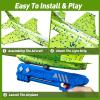 3 Pack Airplane Launcher Toys, 13.2 inch LED foam 2025 F-15 Eagle fighter jet  Glider Catapult Plane for Boys, Flying Toys Christmas Birthday gifts for Boys Girls 4 5 6 7 8 9 10 11 12 Year Old view 3