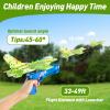 3 Pack Airplane Launcher Toys, 13.2 inch LED foam 2025 F-15 Eagle fighter jet  Glider Catapult Plane for Boys, Flying Toys Christmas Birthday gifts for Boys Girls 4 5 6 7 8 9 10 11 12 Year Old view 4