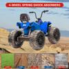 24V Electric Ride-On Car for Kids, All-Terrain ATV with Parental Remote, Puncture-Proof Tires, LED Lights & Music. Ideal Gift for Children Ages 3-8 view 2