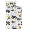 Smell Sunshine Nap Mat - Truck Lorry Clouds Sleeping Bag with Removable Pillow- Nap Mat Set for Boys Girls(Truck Lorry Clouds Standard) view 2