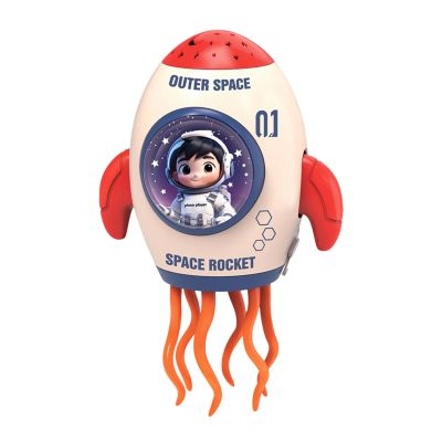 Dancing Toys - Rechargeable Dancing Rocket Toys, Electric Rocket Toy, Animated Rockets Toy, Lighted Projector Music Doll For Festival Indoor Holiday Home Table Event Party Family Boy Kids Aged 3+ Girl