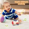 Dancing Toys - Rechargeable Dancing Rocket Toys, Electric Rocket Toy, Animated Rockets Toy, Lighted Projector Music Doll For Festival Indoor Holiday Home Table Event Party Family Boy Kids Aged 3+ Girl view 2