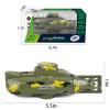 ynapmoc Mini RC Submarine Waterproof Electric Military Model, 6 Channel RC Toy, Ideal Water Diving Gift for Kids (Green) view 4