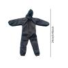 1/6 Scale Doll Jumpsuit Uniform Costume Handmade Miniature Workwear for 12 Inch Male Action Figures view 2