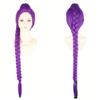 LeMarnia 24-inch Purple Long Braided Wigs for Girls Anime Character Cosplay Wig for Halloween Costume Wig view 2