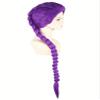 LeMarnia 24-inch Purple Long Braided Wigs for Girls Anime Character Cosplay Wig for Halloween Costume Wig view 4