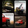 1/12 Scale RC Crawler Car - 2.4G Full Proportional 4WD Remote Control Vehicle with Functional Crane & Liftable Hook, 2-Speed Transmission (Ready-to-Run) (Yellow) view 3