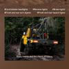 1/12 Scale RC Crawler Car - 2.4G Full Proportional 4WD Remote Control Vehicle with Functional Crane & Liftable Hook, 2-Speed Transmission (Ready-to-Run) (Yellow) view 4