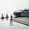 blloocod Miniature People Figurine 1/64 Scale Resin Figure for Diorama Decor and Role Play Scenes view 3