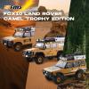 EAZYRC FMS FCX10 1/10 RC Crawler Land Rover Camel Trophy Edition, Official Licensed 4WD All Terrain Off-Road RC Truck for Adults, High-Detail Scale RC Car with Metal Gears, Upgraded Shocks (Defender) view 2