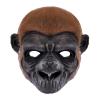 blloocod Lifelike Orangutan Primate Mask for Halloween Costume Parties Festivals Theater Cosplay Half Face Cover view 1